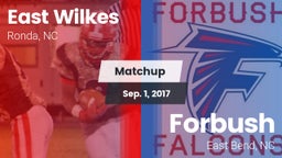 Matchup: East Wilkes High vs. Forbush  2017