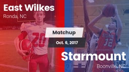 Matchup: East Wilkes High vs. Starmount  2017