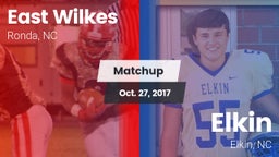 Matchup: East Wilkes High vs. Elkin  2017