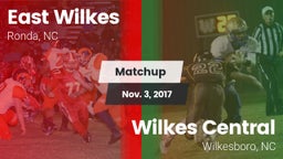 Matchup: East Wilkes High vs. Wilkes Central  2017