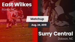 Matchup: East Wilkes High vs. Surry Central  2018