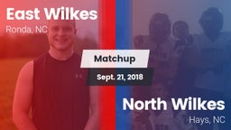 Matchup: East Wilkes High vs. North Wilkes  2018