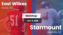 Matchup: East Wilkes High vs. Starmount  2018