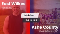 Matchup: East Wilkes High vs. Ashe County  2018