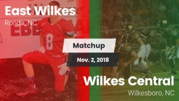 Matchup: East Wilkes High vs. Wilkes Central  2018