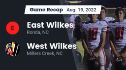 Recap: East Wilkes  vs. West Wilkes  2022