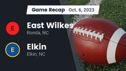 Recap: East Wilkes  vs. Elkin  2023