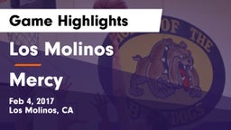 Los Molinos  vs Mercy Game Highlights - Feb 4, 2017