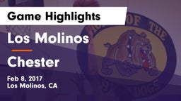 Los Molinos  vs Chester Game Highlights - Feb 8, 2017