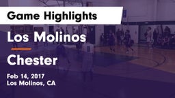 Los Molinos  vs Chester Game Highlights - Feb 14, 2017