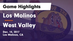 Los Molinos  vs West Valley  Game Highlights - Dec. 14, 2017