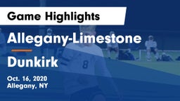 Allegany-Limestone  vs Dunkirk  Game Highlights - Oct. 16, 2020