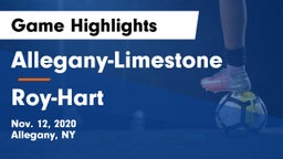 Allegany-Limestone  vs Roy-Hart Game Highlights - Nov. 12, 2020