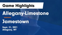 Allegany-Limestone  vs Jamestown  Game Highlights - Sept. 21, 2021