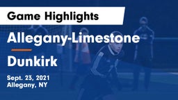 Allegany-Limestone  vs Dunkirk  Game Highlights - Sept. 23, 2021