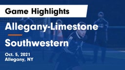 Allegany-Limestone  vs Southwestern  Game Highlights - Oct. 5, 2021