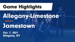 Allegany-Limestone  vs Jamestown  Game Highlights - Oct. 7, 2021