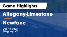 Allegany-Limestone  vs Newfane  Game Highlights - Oct. 18, 2022