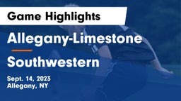 Allegany-Limestone  vs Southwestern  Game Highlights - Sept. 14, 2023