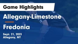 Allegany-Limestone  vs Fredonia  Game Highlights - Sept. 21, 2023
