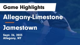 Allegany-Limestone  vs Jamestown  Game Highlights - Sept. 26, 2023