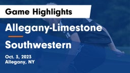Allegany-Limestone  vs Southwestern  Game Highlights - Oct. 3, 2023