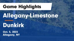 Allegany-Limestone  vs Dunkirk  Game Highlights - Oct. 5, 2023