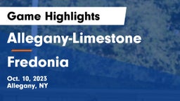 Allegany-Limestone  vs Fredonia  Game Highlights - Oct. 10, 2023