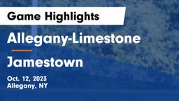 Allegany-Limestone  vs Jamestown  Game Highlights - Oct. 12, 2023