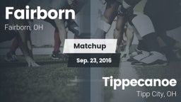 Matchup: Fairborn  vs. Tippecanoe  2016