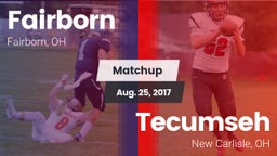 Matchup: Fairborn vs. Tecumseh  2017