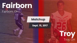 Matchup: Fairborn vs. Troy  2017
