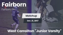 Matchup: Fairborn vs. West Carrollton "Junior Varsity" 2017