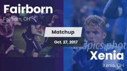 Matchup: Fairborn vs. Xenia  2017