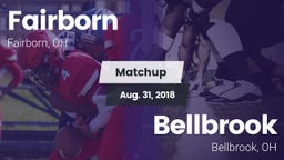 Matchup: Fairborn vs. Bellbrook  2018