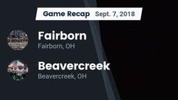 Recap: Fairborn vs. Beavercreek  2018