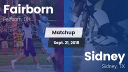 Matchup: Fairborn vs. Sidney  2018