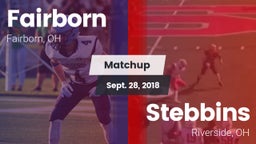 Matchup: Fairborn vs. Stebbins  2018