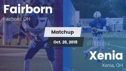 Matchup: Fairborn vs. Xenia  2018