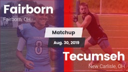 Matchup: Fairborn vs. Tecumseh  2019