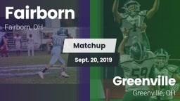 Matchup: Fairborn vs. Greenville  2019