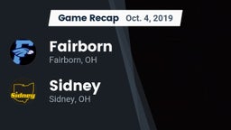 Recap: Fairborn vs. Sidney  2019