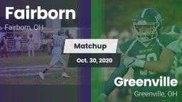 Matchup: Fairborn vs. Greenville  2020