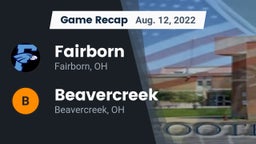 Recap: Fairborn vs. Beavercreek  2022