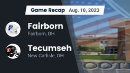 Recap: Fairborn vs. Tecumseh  2023