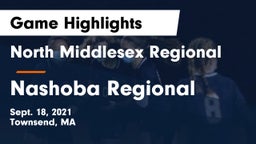 North Middlesex Regional  vs Nashoba Regional  Game Highlights - Sept. 18, 2021