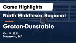 North Middlesex Regional  vs Groton-Dunstable  Game Highlights - Oct. 5, 2021