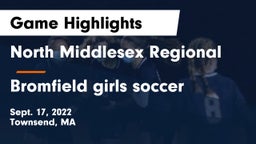 North Middlesex Regional  vs Bromfield girls soccer Game Highlights - Sept. 17, 2022
