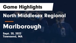 North Middlesex Regional  vs Marlborough  Game Highlights - Sept. 20, 2022