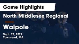 North Middlesex Regional  vs Walpole  Game Highlights - Sept. 26, 2022
